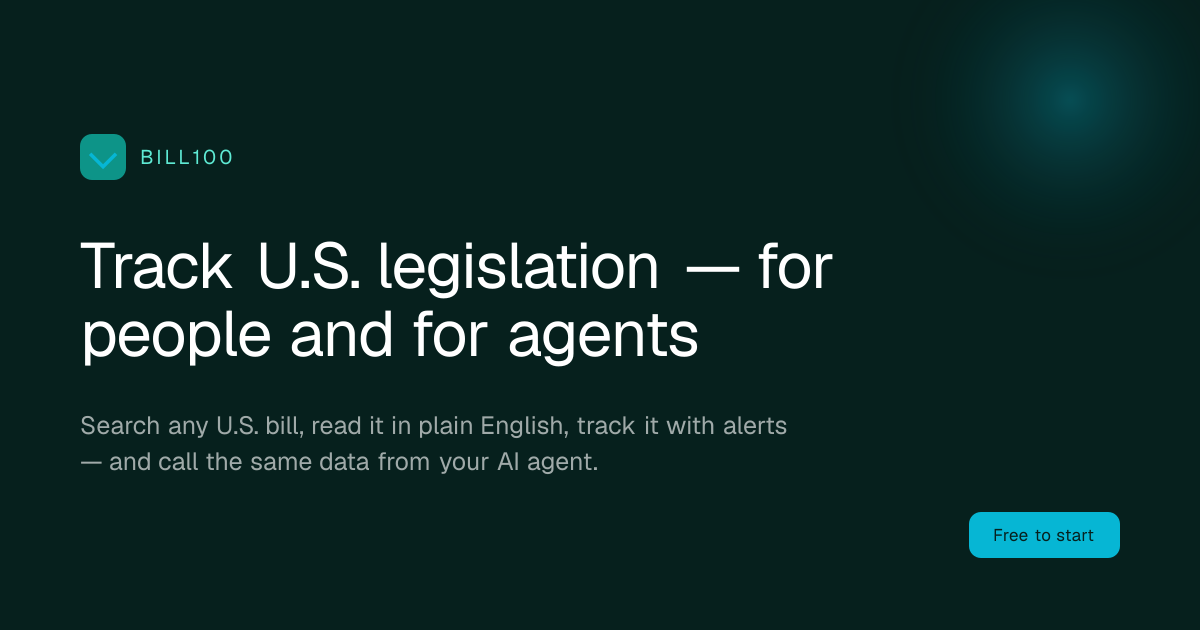 H.R. 10357: Digital Asset Tax Certainty Act — Status & Summary · Bill100